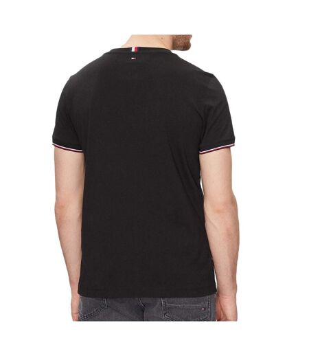 T-shirt Noir Homme Tommy Hilfiger Tipped - M