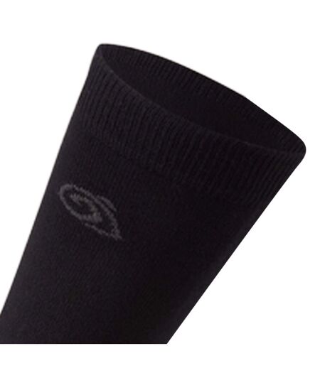 Lot De 2  Paires De Chaussettes Contrastées Adulte Noir Anthracite Craghoppers