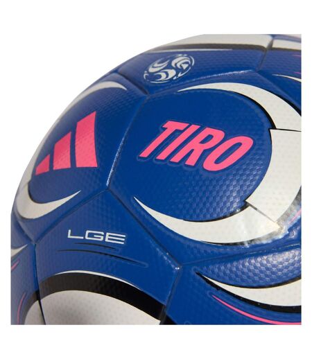 Ballon De Foot Motif/style Imprimé Tiro League Taille 5 Bleu Adidas