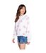 Sweat À Capuche Motif/style Poussière D'étoiles Femme Blanc Cassé PJ Salvage-1