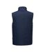 Mens Basic Polar Fleece Gilet Dark Navy Clique-2