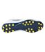 Mens tocco iv pro ag goat leather football boots white/poseidon/blazing yellow Umbro-4
