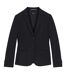 Blazer Motif/style Uni Femme Bleu Foncé Boss-2