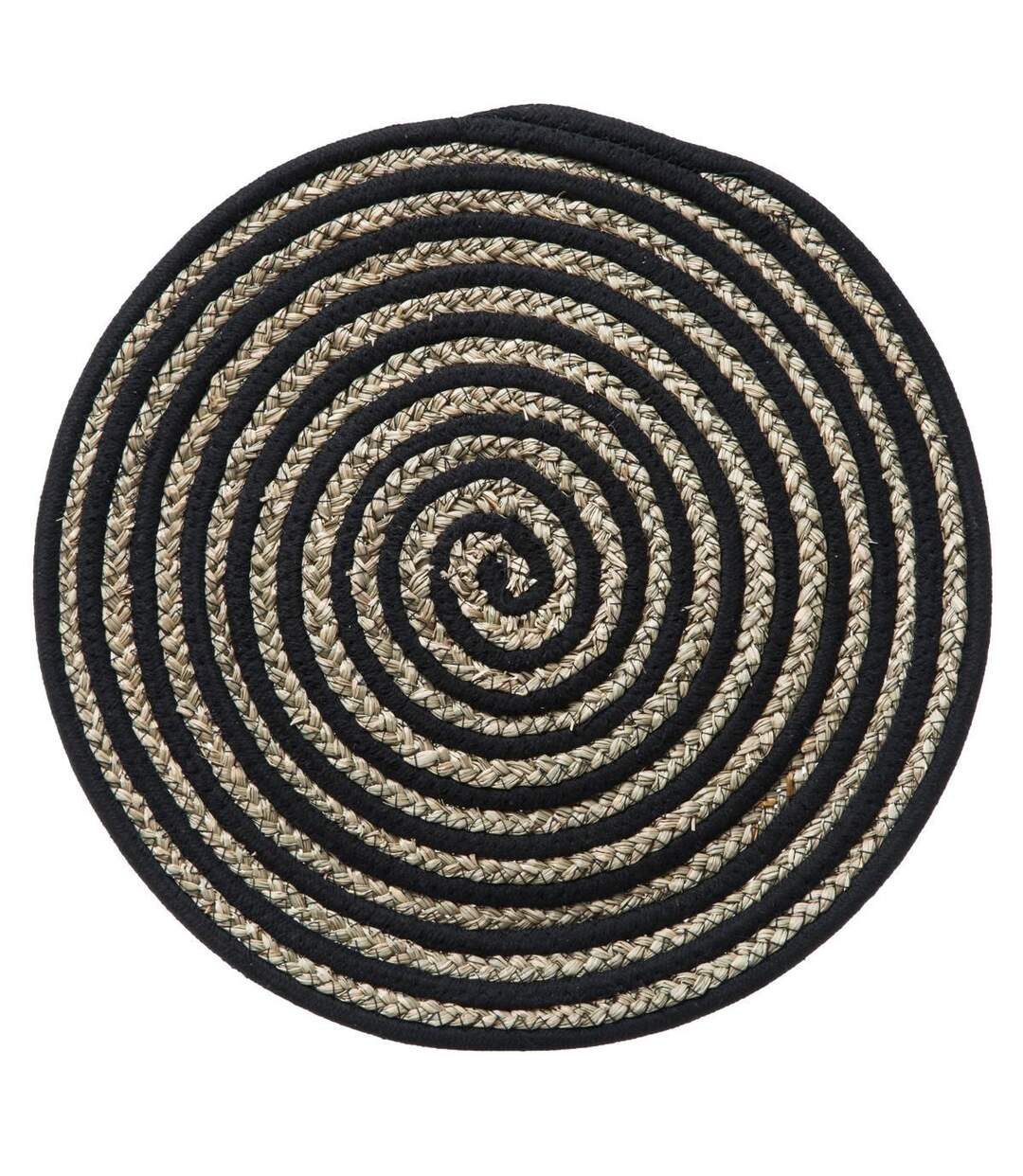 Set de Table Déco Terre 38cm Noir-1
