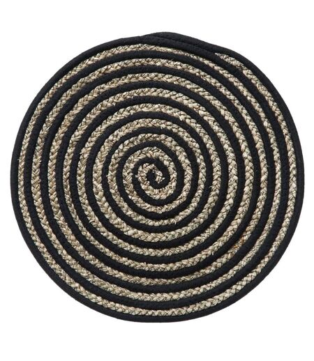 Set de Table Déco Terre 38cm Noir