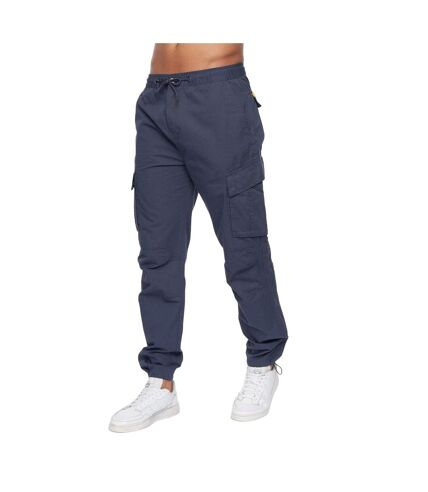 Pantalon cargo sidemoore homme bleu marine Crosshatch