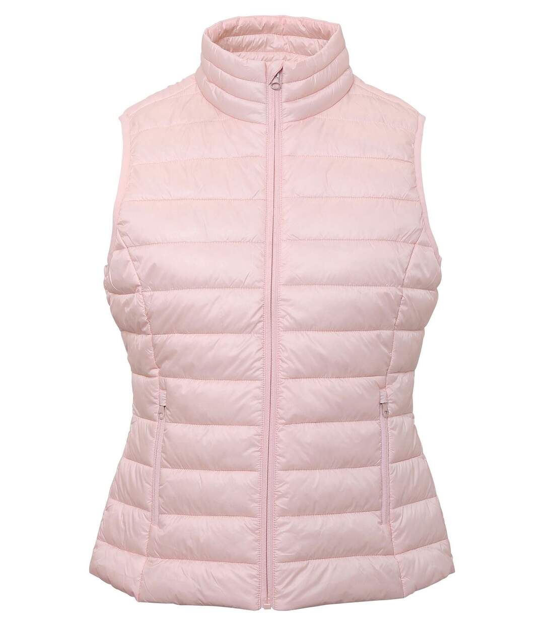 Gilet doudoune rembourré sans manches - femme - TS31F - rose clair