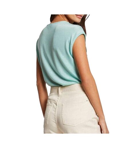 T-Shirt turquoise femme morgan dili
