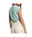 T-Shirt turquoise femme morgan dili-2