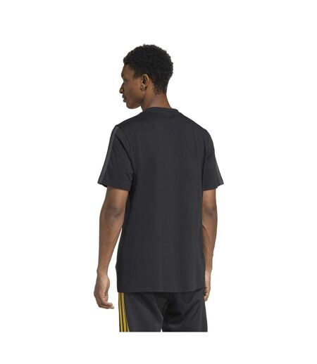 T-shirt Motif/style 3 Rayures Homme Triple Noir Adidas