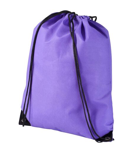 Bullet Evergreen Non Woven Premium Rucksack (Purple) (34 x 42cm) - UTPF1168