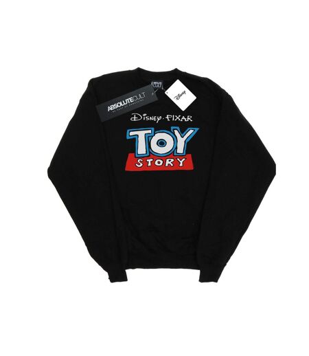 Disney Sweatshirt Womens/Ladies Toy Story Cartoon Logo (Noir) - UTBI42221