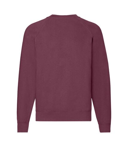 Sweat classic 80/20 homme bordeaux Fruit of the Loom