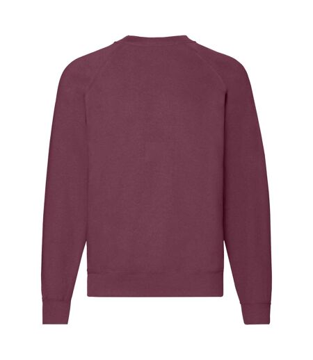 Sweat classic 80/20 homme bordeaux Fruit of the Loom