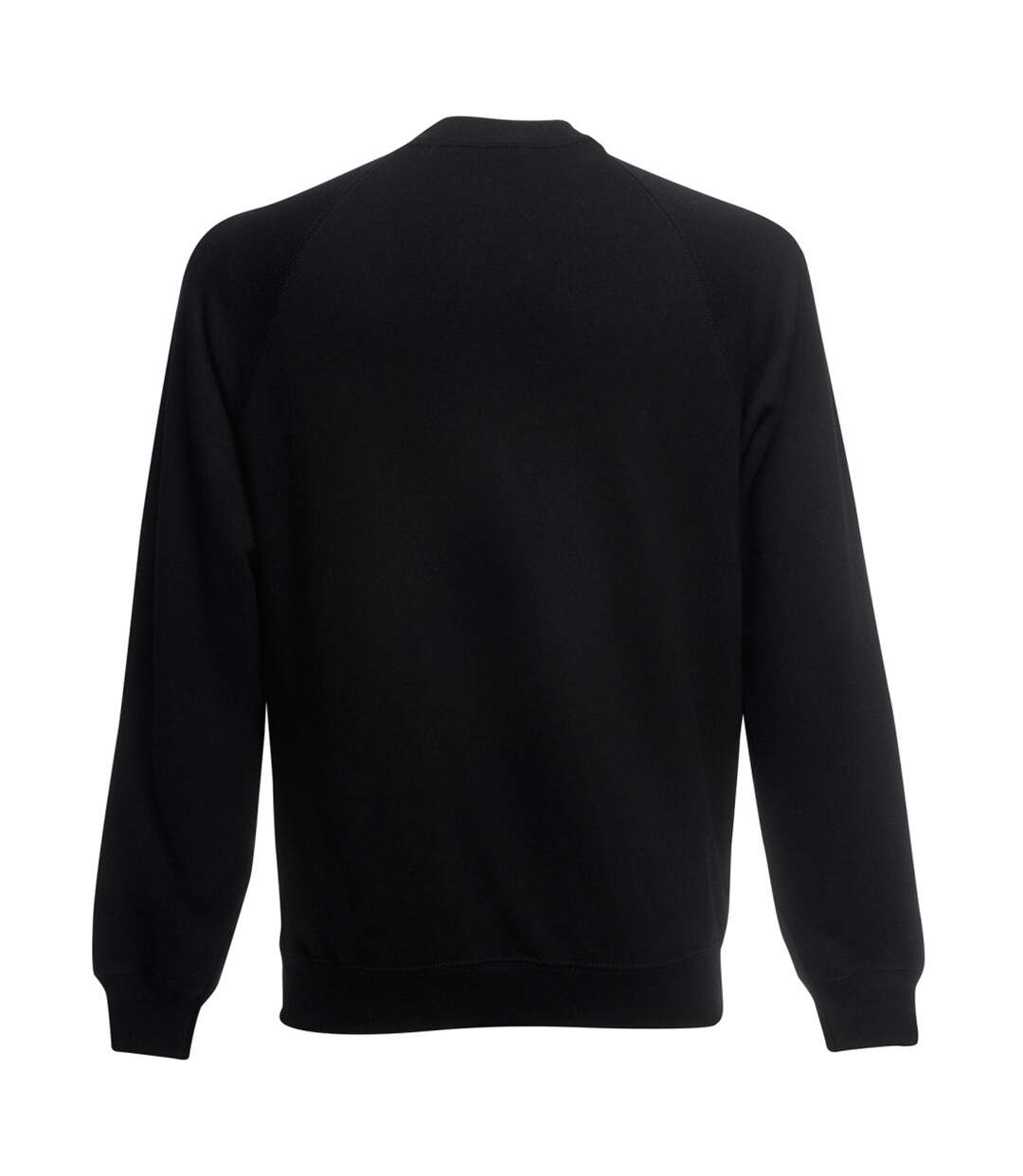 Fruit Of The Loom Mens Raglan Sleeve Belcoro® Sweatshirt (Black) - UTBC368-2