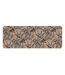 Tapis Déco Imprimé Stylis 45x120cm Naturel & Noir-1