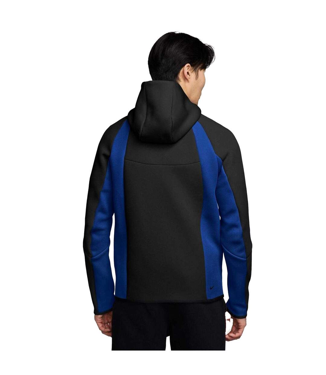 Haut De Survêtement Tech Homme Noir Bleu Roi Nike-2