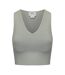 Lot De 2  Haut Court Femme Vert Blanc Cassé Slazenger-3