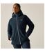 Doudoune Imperméable Et Extensible À Capuche Et Ourlets Ajustables Highton Femme Bleu Marine Bleu Ciel Regatta-1