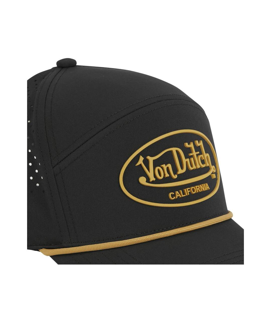Casquette 6 panneaux adulte logo rubber print Cord Vondutch-3