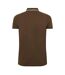 Polo Manches Courtes Firenze Homme Marron Boss-2