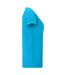T-shirt Iconic Femme Azur Fruit Of The Loom-3