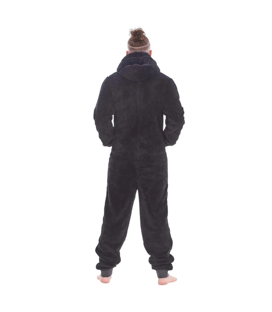 Combinaison Motif/style À Capuche Homme Noir Keanu-3