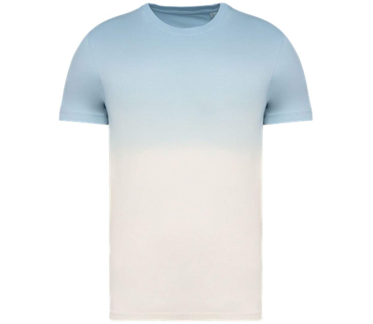 T-shirt écoresponsable Dipe-Dye - Unisexe - PAT345 - bleu aquamarine-1