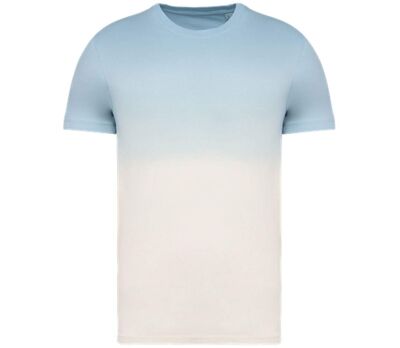 T-shirt écoresponsable Dipe-Dye - Unisexe - PAT345 - bleu aquamarine
