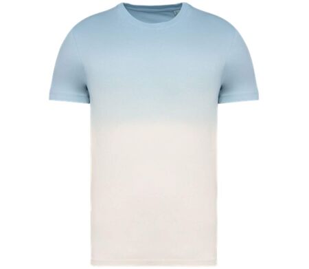 T-shirt écoresponsable Dipe-Dye - Unisexe - PAT345 - bleu aquamarine