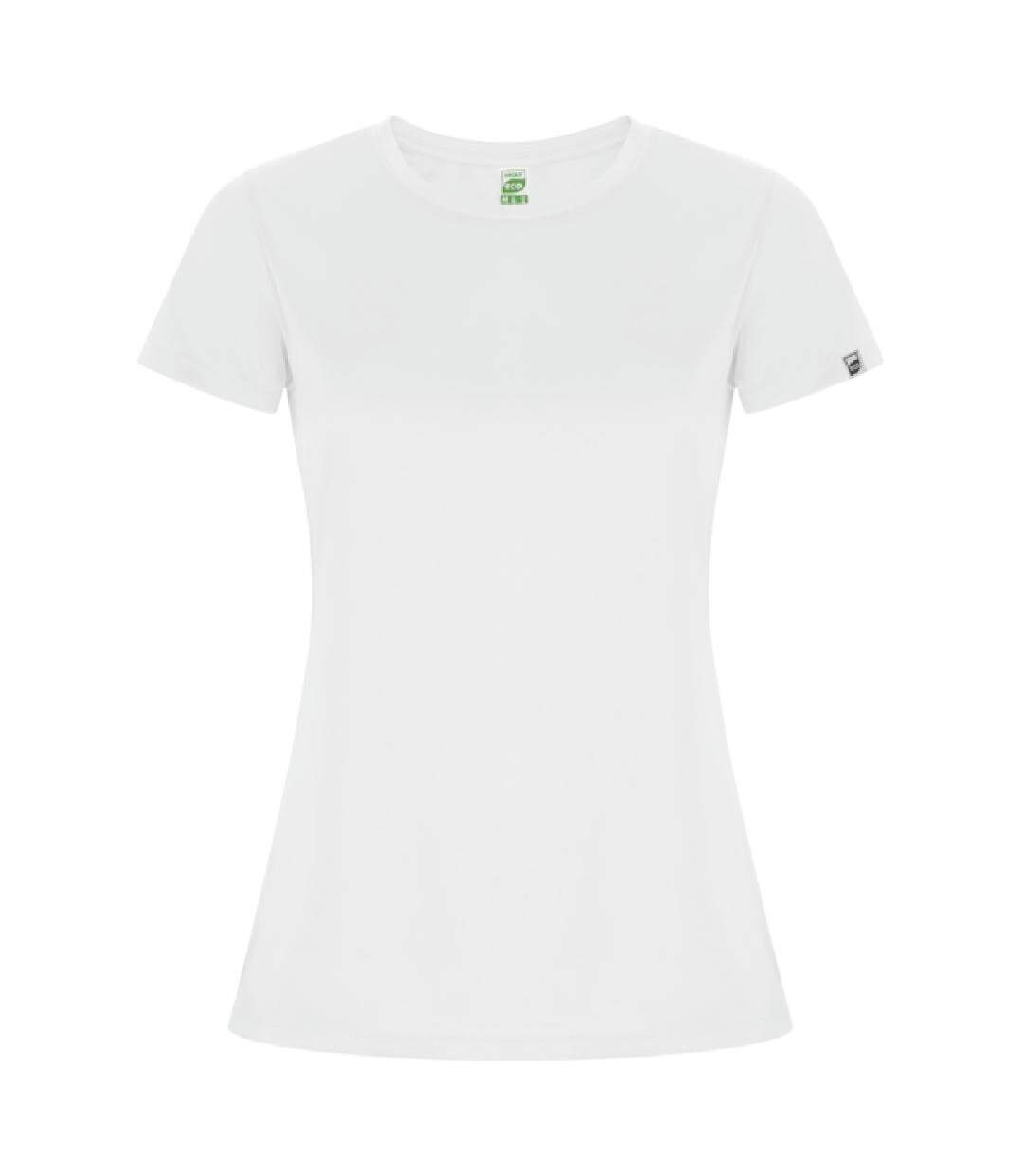 T-shirt Imola Femme Blanc Roly Eco-1