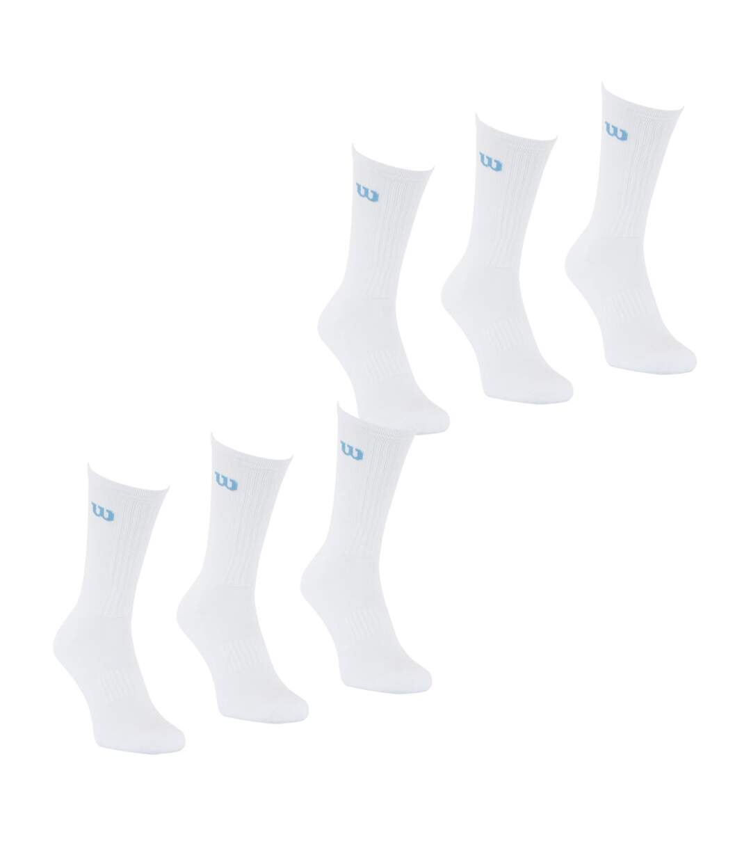 Lot de 6 paires de chaussettes mi-hautes homme Essentiel Wilson