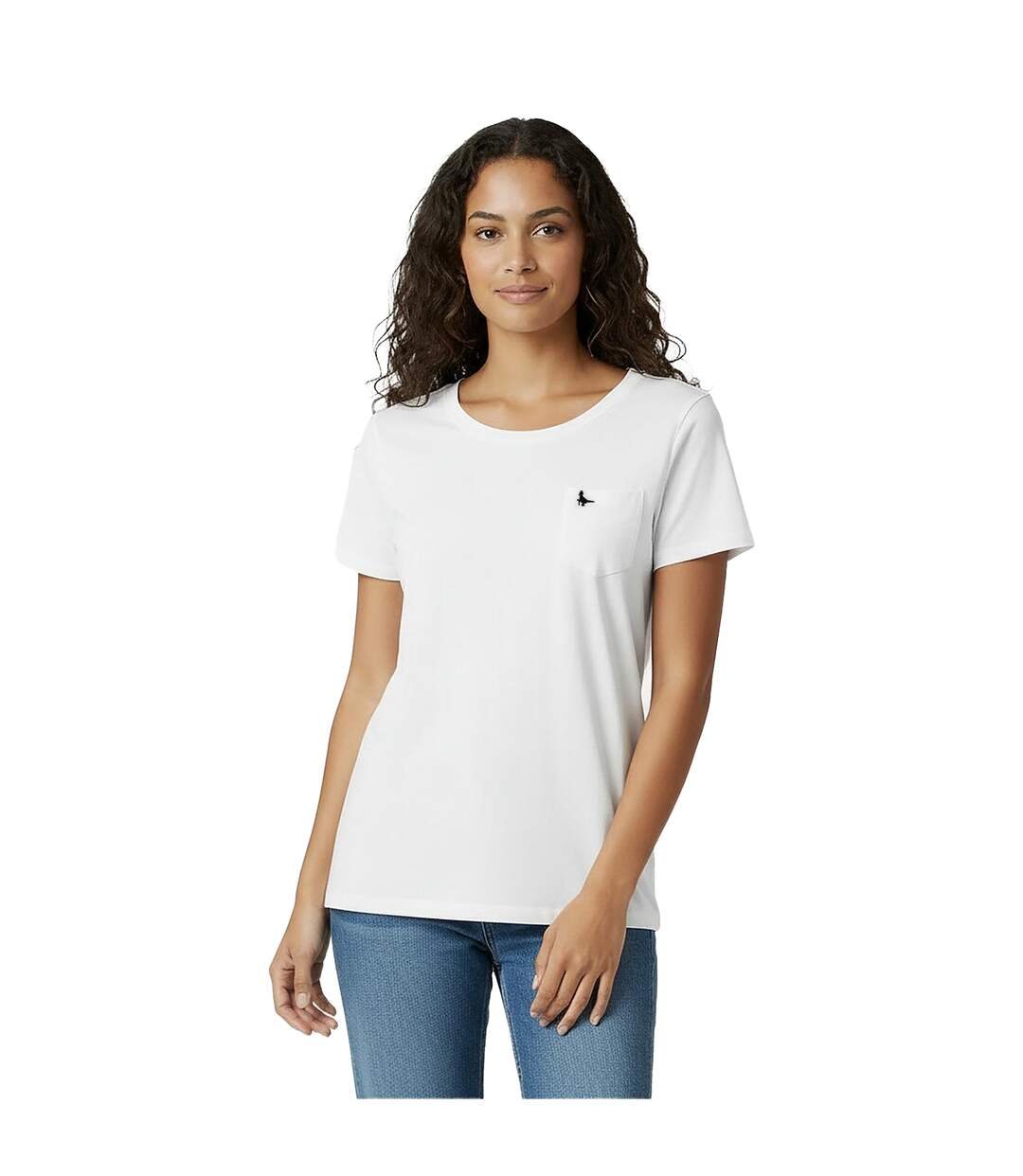 T-shirt Fullford Femme Blanc Jack Wills-4