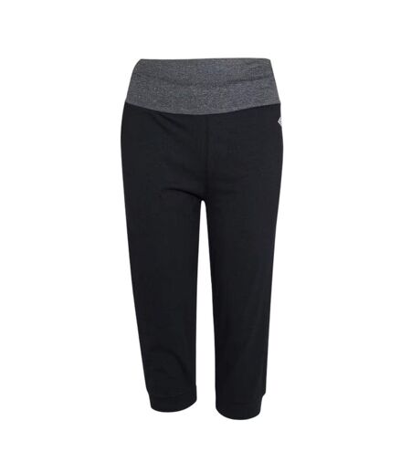 Pantalon De Yoga Motif/style Logo Femme Noir Umbro