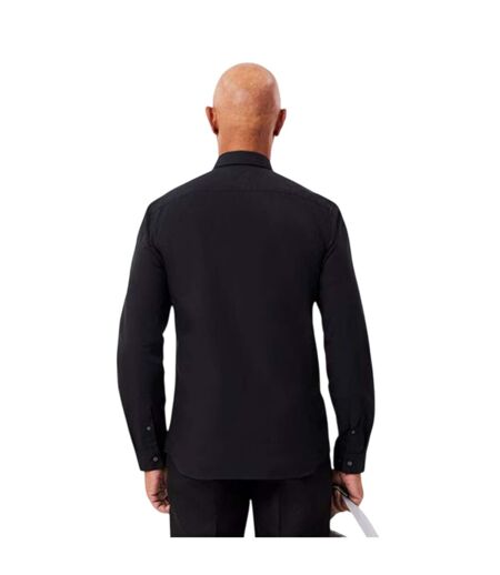Chemise Manches Longues Homme Noir Lacoste