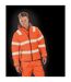 Result Genuine Recycled Mens Ripstop Safety Padded Jacket (Fluorescent Orange) - UTRW8057
