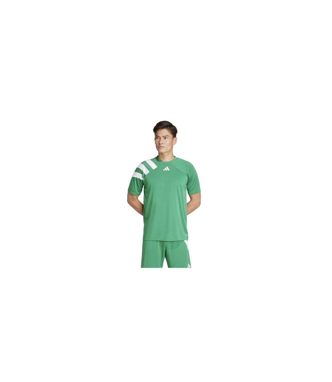 Maillot De Foot Fortore Homme Vert Blanc Adidas-1