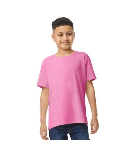 T-shirt enfant violet fuchsia Gildan