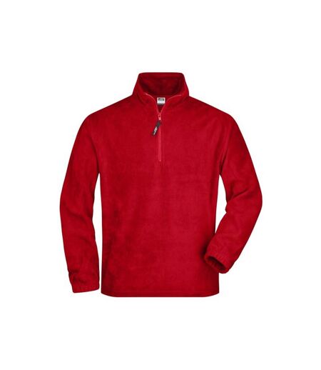 Polaire Homme Rouge James And Nicholson