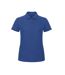 B&C Womens/Ladies ID.001 Plain Short Sleeve Polo Shirt (Royal Blue)