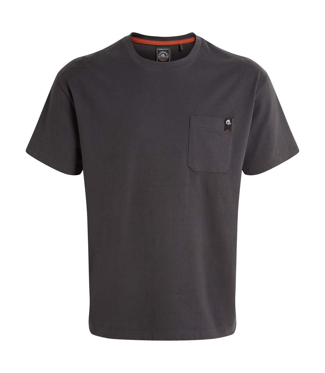 T-shirt wakefield workwear homme gris carbone Craghoppers-1