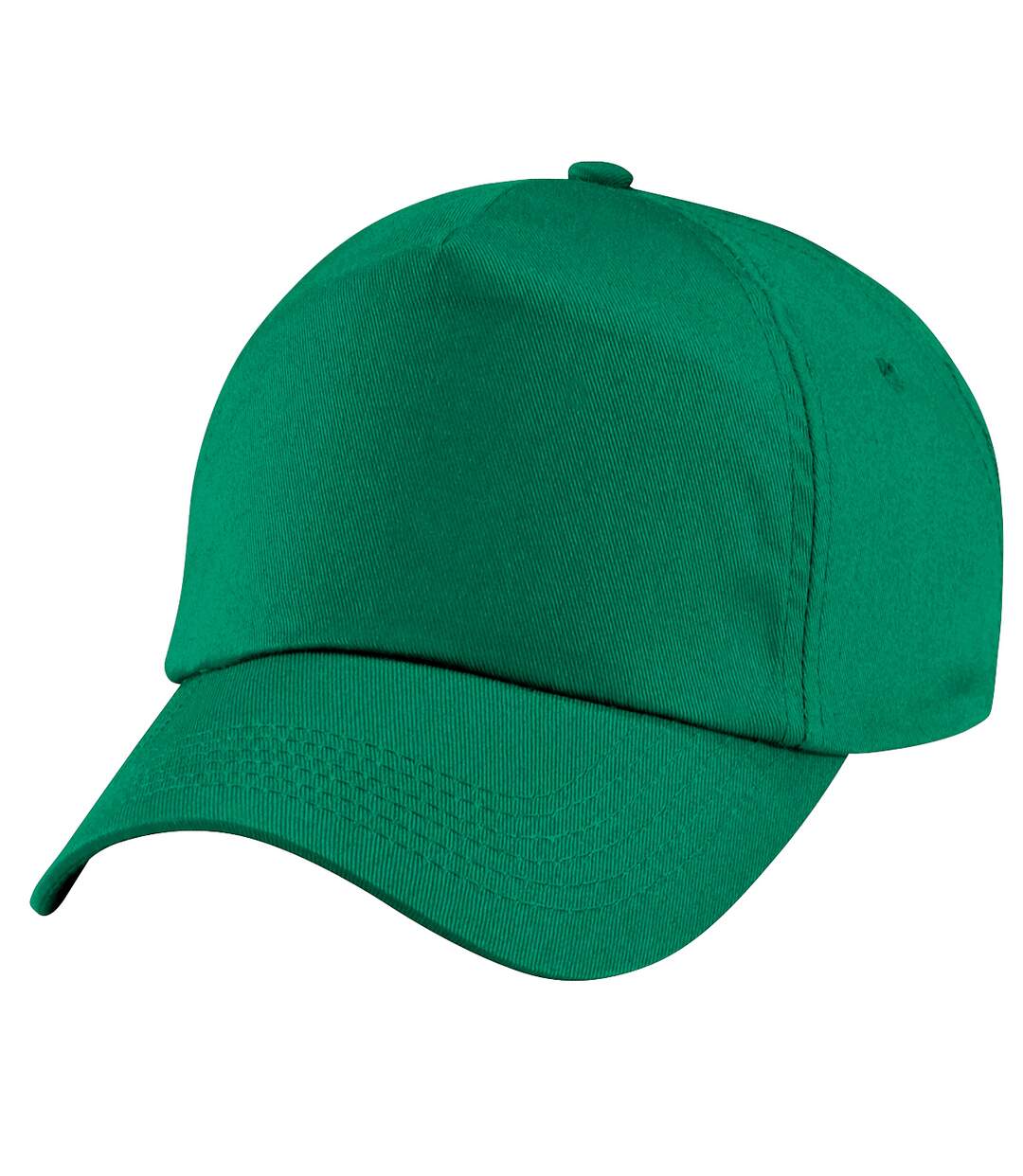 Casquette de baseball 100% coton enfant unisexe vert Beechfield-1