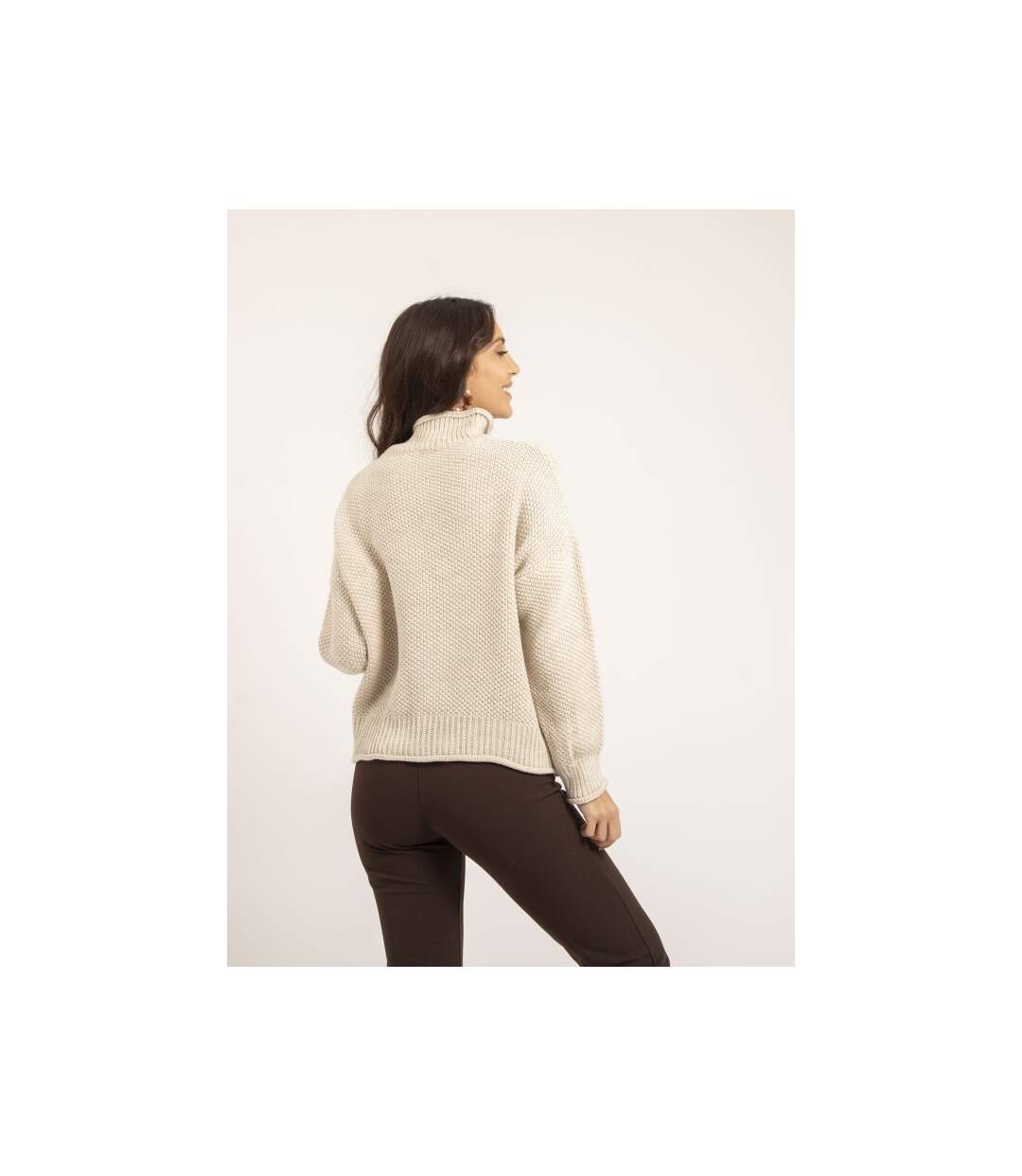 Pull col montant KIANTY - Dona X Lisa-2