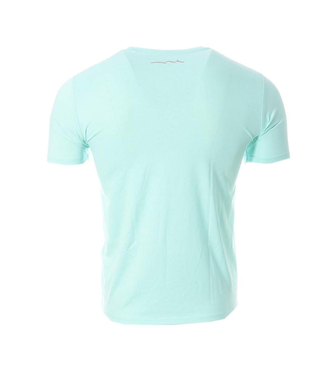 T-shirt vert d'eau homme teddy smith ticlass basic - 3xl-2