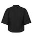 T-shirt Court Femme Noir Blanc Palm Angels-2