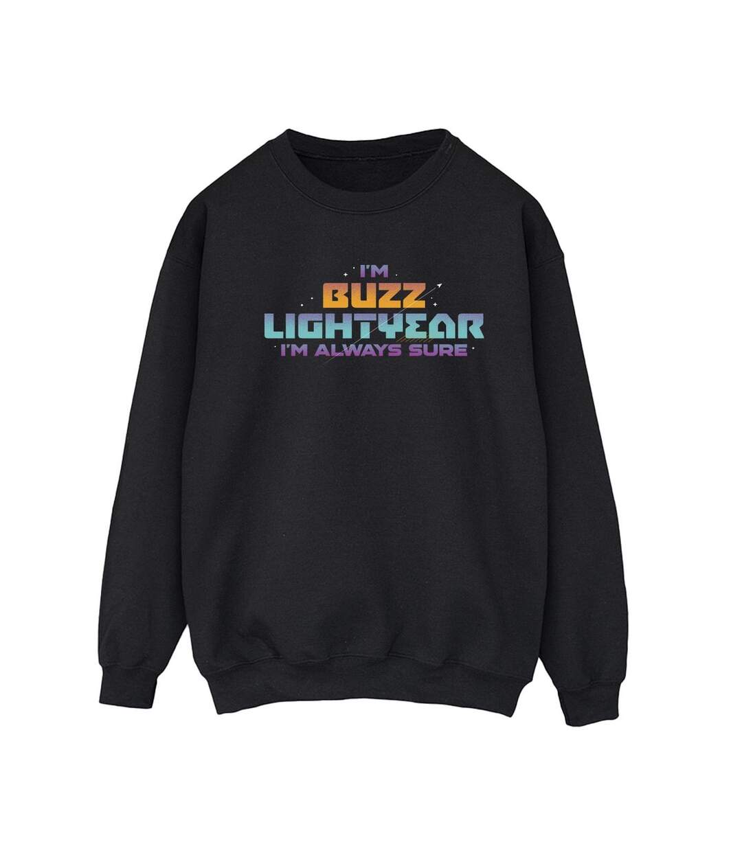 Disney - Sweat LIGHTYEAR ALWAYS SURE TEXT - Femme (Noir) - UTBI25214-1