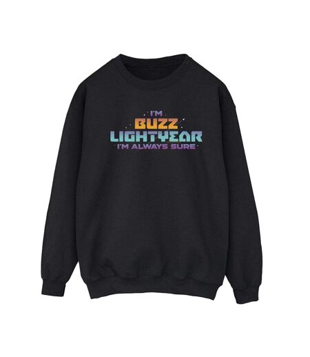 Disney - Sweat LIGHTYEAR ALWAYS SURE TEXT - Femme (Noir) - UTBI25214