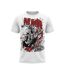 T-shirt Arts Martiaux Mma Homme Blanc Masters-1