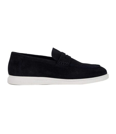 Mocassins Homme Bleu Marine Dune London
