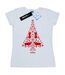 Disney Femme/Les femmes - T-shirt en coton avec arbre de Noël Frozen (Blanc) - UTBI21924-1